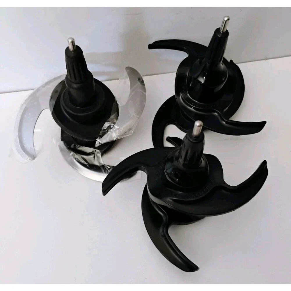 LOT OF 3: OEM Ninja Blender Food Processor Dough Blades / Crochet à Pâte Combiné